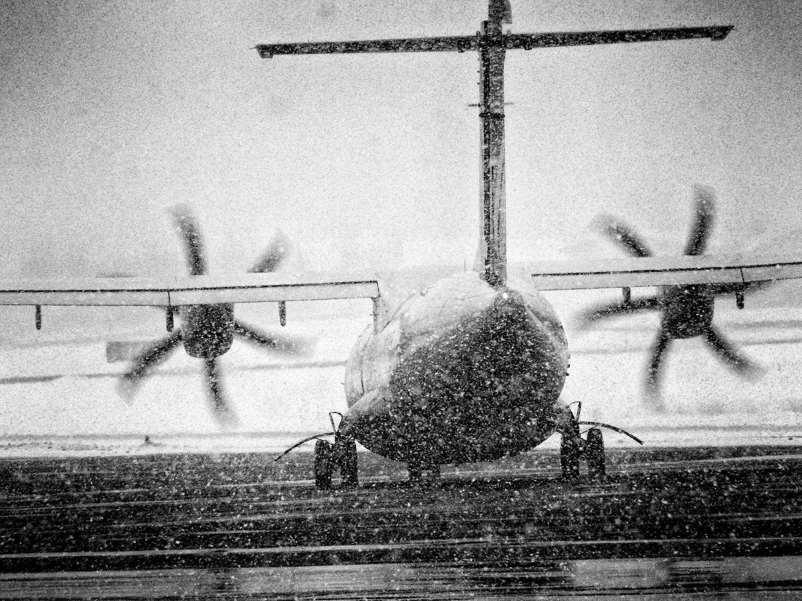 Vuelo de nieve